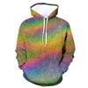 Amazon AliExpress comercio exterior deseo nuevo remolino impresión digital 3D chalecos con capucha moda europea y americana chalecos para hombre y mujer