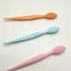 Cor de Doces Silicone Dupla Face Limpeza de Cravos Bastão Asa do Nariz Poros Acne Escova Rosto Lábio Multiuso Beleza Maquiagem Ferramenta