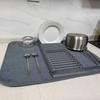Outlet de Fábrica Estante Escurridor Multifuncional Base Secado Pad Escurridor Plato Secador Microfibra Absorbente Estante Cubierta Olla