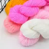 Hilo Acrílico Puro Hilo Retorcido de 4 Cabos Hilo para Zapatillas de Punto a Mano DIY Zapatos de Ganchillo Hilo para Cojín y Muñeca Acrílico Anti-Pilling Hilo de Tejer Acrílico