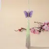 Bordado de mariposa en degradado dorado estilo nacional falda antigua con cara de caballo accesorios colgantes borla de púas hecha a mano joyería al por mayor