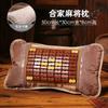 Tapete Almohada de Té Almohada Refrescante de Seda de Hielo Verano Almohada de Bambú Verano Adulto Soporte Columna Cervical Sueño Individual Masculino Hogar