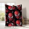 Manta de franela transfronteriza de Spider-Man, una generación de manta acolchada con estampado de dibujos animados, fábrica de impresión digital