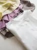 Camisa Cuadrada Transpirable Lavable, Mezcla de Ramio y Tencel, Sencilla y Holgada para el Trabajo, Top Adelgazante de Manga Larga con Protección Solar