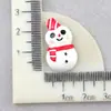 Acessórios de Resina para Árvore de Natal Cola Creme Capa de Celular Material de Sino Boneco de Neve Saco do Papai Noel Acessórios de Cabelo DIY Adorno de Cabeça
