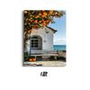 Pintura Decorativa de Árbol de Naranja Estilo Granja Retro Mediterráneo Transfronterizo para Entrada, Comedor, Sala de Estar, Dormitorio, Ambiente Acogedor