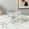 Jingyuan estilo ins vaso de vidrio para helado taza de helado casera creativa alta taza de postre de helado taza de helado para batido venta al por mayor