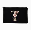 Bolsa de Cosméticos Personalizada com Zíper e Letra da Amazon, Estampa, Bolsa para Estudantes, Material Pu em Branco, Bolsa de Cosméticos Feminina