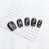 Celebridad de Internet Estrella Corazón Uñas Artísticas Pegatinas Mini Estrella de Cinco Puntas Corazón de Melocotón Láser Plata Caliente Uñas Portátiles Pegatinas Joyería