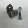 Acessórios para Kart Elétrico ATV Modificado DIY Braço Oscilante Braço de Suspensão Manga Amortecedora Peças de Soldagem Suporte 10mm
