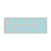Nuevo Reloj Despertador Blanco Fresco Ins para Cara Reloj Casual de Habitación Reloj Despertador Estilo Nato Creativo para Estudiantes 8017