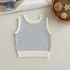 Chaleco para Niños 100% Algodón Puro, Se Puede Usar por Dentro o por Fuera, Chaleco Unisex para Bebé, Estilo Otoño e Invierno, Chaleco Sencillo y Cálido sin Mangas