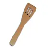 Cuchara pala de juguete de haya sin pintar para niños educación temprana utensilios de cocina de madera cuchara de madera para niños pala de madera