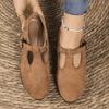 Sapatos de Bico Fino de Tamanho Grande Transfronteiriços para Mulheres Nova Coleção Primavera 2025 Sapatos de Salto Baixo Estilo Fada Sapatos Mary Jane