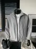 Chaqueta de primavera con costuras funcionales, chaqueta bomber estilo americano para hombre, chaqueta de béisbol de corte holgado