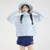 Ropa de Protección Solar Original de Hilo con Sensación a Hielo Estilo Montaña para Mujer Modelo Nuevo 2026 Chaqueta Protectora Solar Holgada Transpirable para Exteriores para Hombre