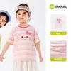 Elige 1 artículo y obtén un 12% de descuento Colección de camisetas Dudu Family Camiseta de manga corta para niños y niñas Ropa de otoño para niños T