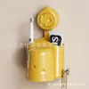 Portacepillos de Dientes con Ventosa Agujero Libre Portavasos para Enjuague Bucal Portacepillos de Dientes Montado en Pared Portacepillos de Dientes para Baño