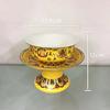Para Lâmpada a Óleo de Cerâmica Tianwan Produtos Transfronteiriços Ornamentos para Salão de Templo e Buda Lâmpadas Decorativas Colocar Frutas Velas Tigela Grande para Lâmpada a Óleo