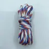 Cuerda de Escalada de Supervivencia para Exteriores DIY Cordón de Paracaídas Trenzado de Polipropileno Pulido Pulsera Cuerda Trenzada de Siete Hilos Colorida 3m
