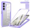 Adecuado para Samsung A57 Funda de Colores A37 Cobertura Total A17 Transparente A07 Anticaídas A56 Funda Protectora A36