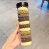 Elástico de Cabelo Alto Espesso para Mulheres 2025 Novo Estilo Alta Elasticidade Durável Faixa de Cabelo Anel de Cabelo Elástico Acessórios de Cabelo Atacado