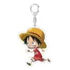 Chaveiro Pingente de Acrílico Chiikawa 2D Novo Transfronteiriço Chaveiro Periférico de Animação