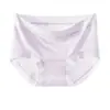 10A Antibacteriano 2026 Novo Estilo Simples Roupa Íntima Feminina Algodão Puro Gancho Estendido Cintura Média Confortável Respirável Calcinhas para Meninas