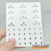 Cara Cara Autoadhesivo Maquillaje Pegatina Ceja Diamante Pegatina Bola de Diamante Niños Mariposa Tul Hilo de Seda Escenario Actuación