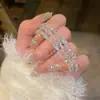 Pulsera de Perlas Multicapa Incrustada con Diamantes Estilo Francés, Lujo Ligero, Gama Alta, Elegante Pulsera, Inspirada en el Diseño, Personalizada, Joyería Artesanal de Nicho al por Mayor