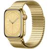 Para applewatch s987se correa cadena de dominó metal magnético acero inoxidable correa de apple