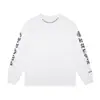 Versión Correcta Cro CH Algodón Puro de Alta Calidad Camiseta de Manga Larga Estampada para Hombre y Mujer Venta al por Mayor Artículos en Stock Venta al por Mayor Europea Americana Explosivo