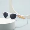 Comercio exterior transfronterizo populares gafas de sol punk para mujer tiro callejero europeo y americano gafas de sol ojo de gato retro modernas 115