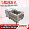 Máquina automática da limpeza da batata do rabanete do gengibre da máquina de casca da cebola da raiz de lótus taro Equipamento de limpeza da medicina erval chinesa
