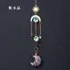 Pingente de Sino de Vento de Cristal para Decoração de Casa, Ornamento para Pendurar na Parede da Sala de Estar, Árvore de Cristal Pegador de Sol, Ornamentos de Cristal, Estatuetas, Atacado