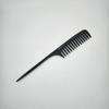 Novo Pente de Cauda Pontiaguda de Dentes Largos Cabelo Encaracolado Barbeiro Espesso Estilo Especial Dentes Grossos Pente de Cabelo Brilhante Dentes Grandes Pente de Cauda Pontiaguda