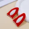 Orelhas de Coelho de Pelúcia Desenho Animado Multicor Acessórios de Cabelo DIY Presilhas Broches Bolsas Roupas Pequenos Presentes Acessórios Decorativos