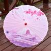 Guarda-chuva de papel de óleo de estilo antigo Traje clássico Hanfu Silk Umbrella Cheongsam Props Decoração Red Umbrella Factory