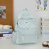 Mochila Escolar Estilo Novo para Estudante, Mochila Multifuncional da Moda de Grande Capacidade, Design de Nicho com Desenhos Animados, Mochila Leve e Versátil para Mulheres