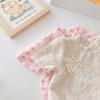 [Sin Devolución, Sin Cambio] Ropa Holgada Estilo Étnico para Bebé de 0 a 2 Años Moda de Verano para Bebé Ropa de Jacquard Moderna Ml271