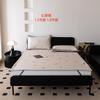 Juego de Tres Piezas de Tapete de Seda de Hielo Lavable a Máquina Lavable Aire Acondicionado Tapete Suave Simple Lujo Ligero Sombrero de Cama Antideslizante Tapete Plano Transpirable Plegable