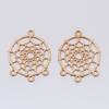 Acessórios de jóias DIY atacado multi-cor opcional dream catcher brincos multi-pendurado conector retro liga 2670