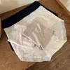 Calcinha de Renda Francesa Bordada Xiaolanqun para Mulheres, Cintura Média, Sem Costura, Amiga da Pele, Macia, Confortável, Respirável, Modelo Triângulo F032