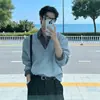 Camisa Polo Blanca Bordada con Flores de Manga Corta para Hombre Verano Marca de Tendencia de Lujo Ligero Camiseta Solapa Estilo Americano Media Manga