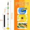 Balanço de Disco Infantil, Corda de Balanço para Jardim de Infância, Corda de Escalada para Exterior, Brinquedo para Parque de Treinamento Sensorial em Playground, Transfronteiriço