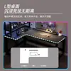 Mesa de juegos de esquina mesa de ordenador escritorio para casa escritorio doble estantería mesa de rincón de dormitorio escritorio banco de trabajo