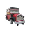 Food Truck Móvil, Food Truck de Snacks Retro, Camión de Puesto de Mercado Nocturno, Camión de Ventas Móvil Multifuncional, Camión de Catering, Ventas Directas de Fábrica