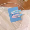 Pinza para el Cabello Linda y Colorida Dopamina para Mujer 2025 Nuevo Pinza para Flequillo Lateral de la Frente Pinza de Pico de Pato Accesorio para el Cabello de Celebridad de Internet