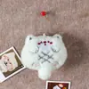 Pingente de animalzinho fofo e rechonchudo de desenho animado coruja brinquedo de pelúcia decoração ornamento pendurado atacado