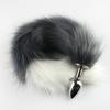 Suministros Masturbación Tapón Anal Cola de Zorro Accesorios Sm Metal Cabello Artificial Expansión Anal Femenina Productos Sexuales Alternativos